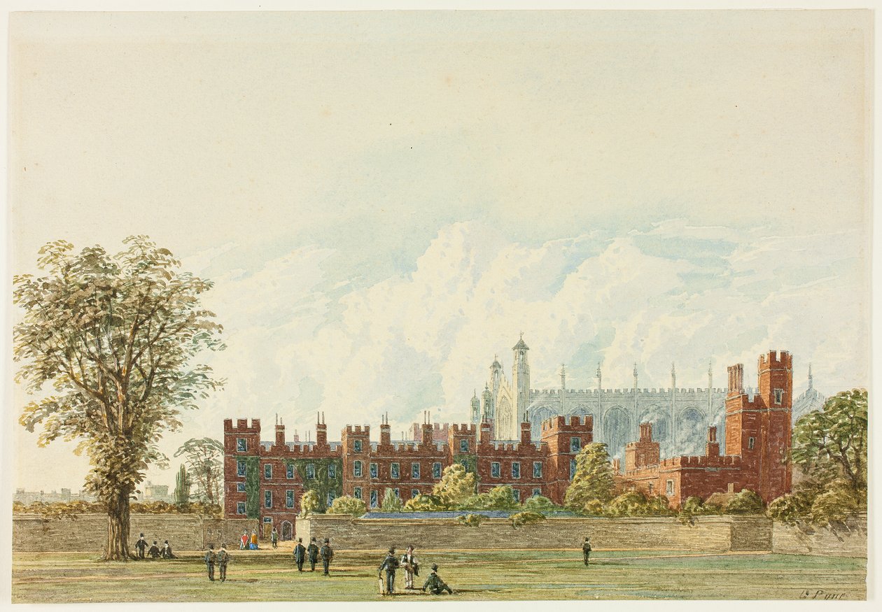 Eton from the Playing-Fields by George Pyne: Fine art print