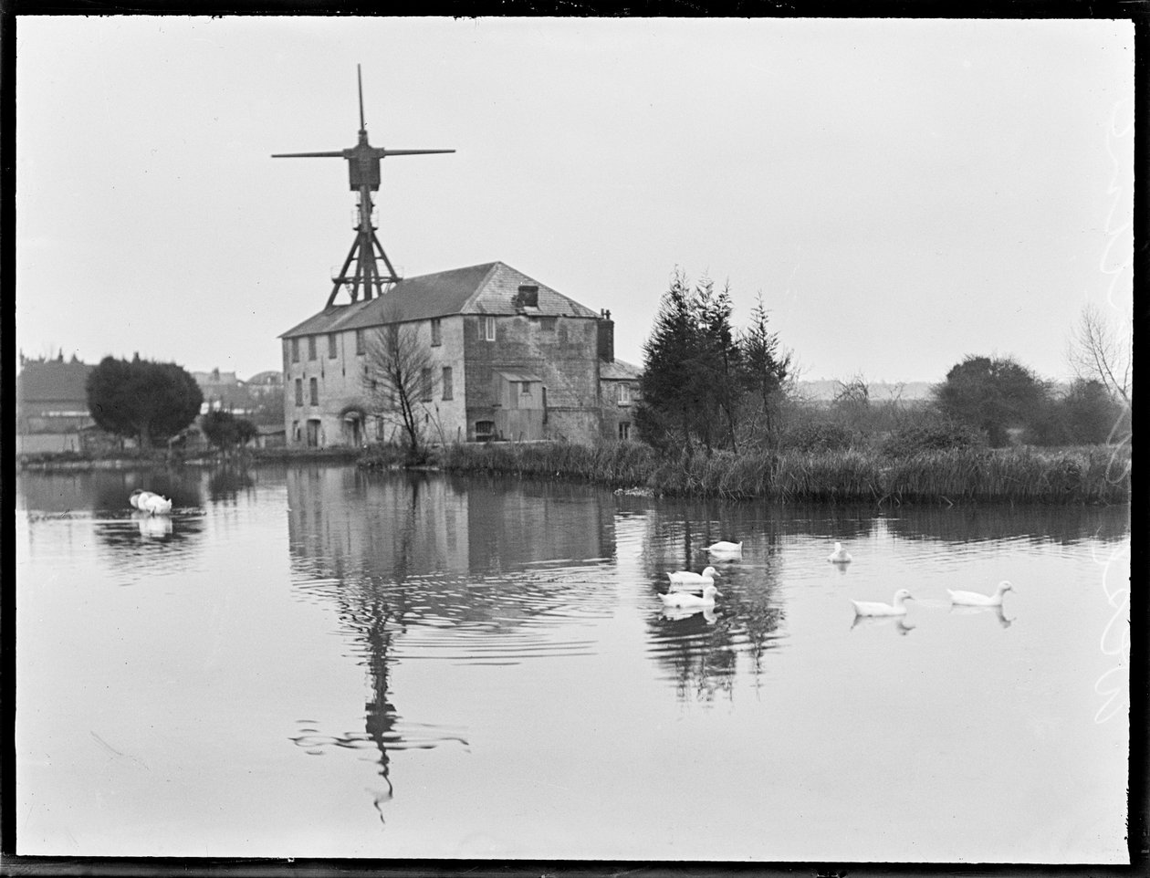 West Ashling Mill by George R. Long