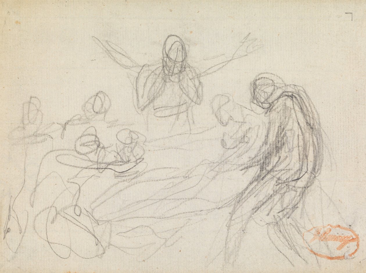Figure Composition Study 11 by George Romney