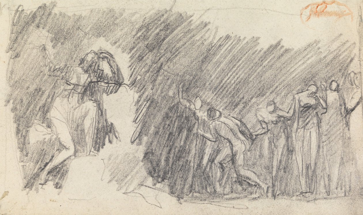 Figure Composition Study 5 by George Romney