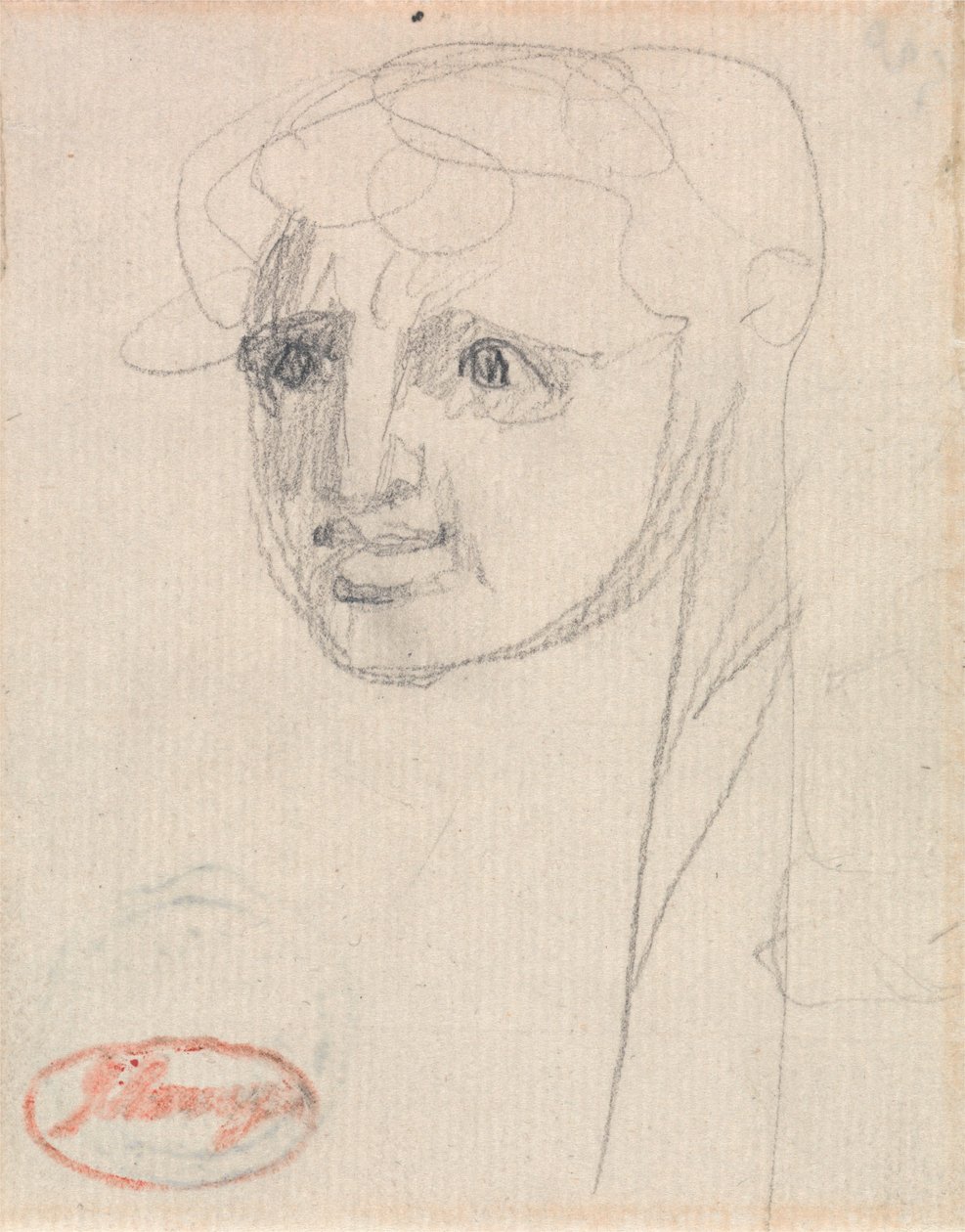 Head of a Girl by George Romney