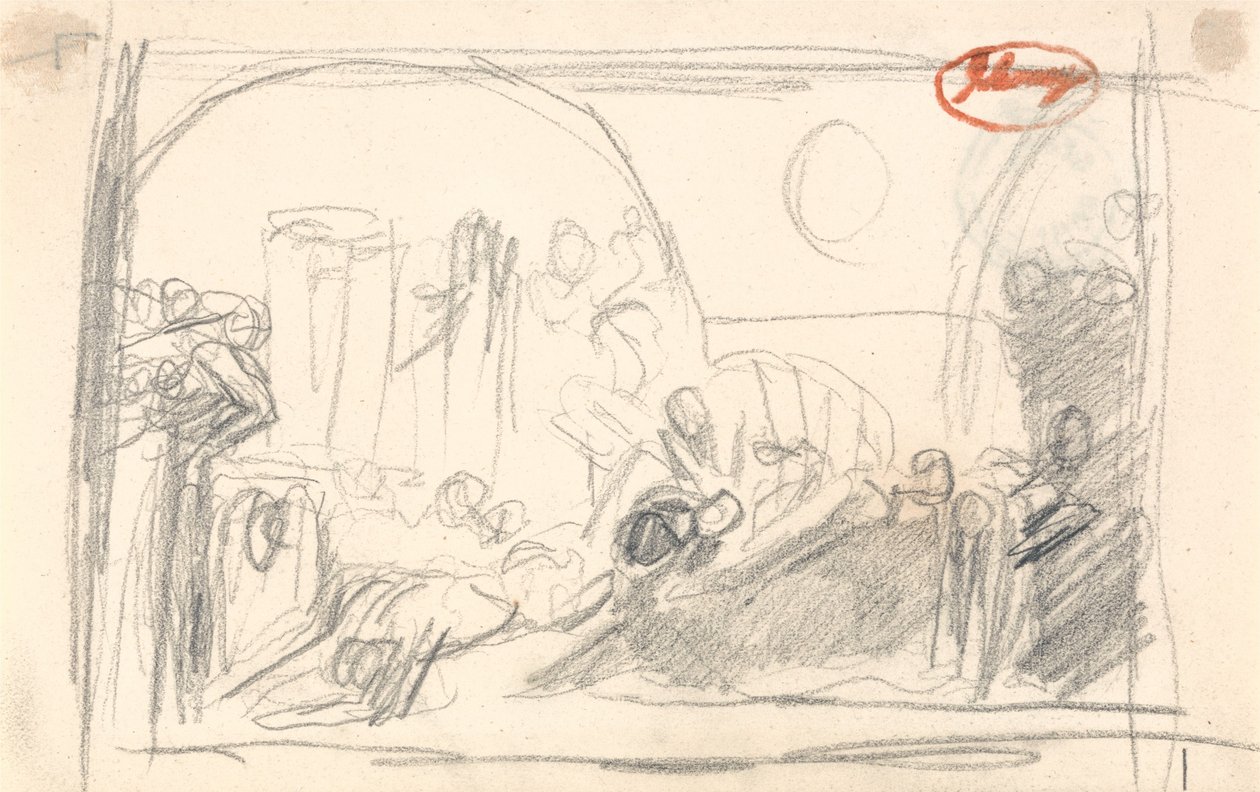 Howard Visiting a Prison by George Romney