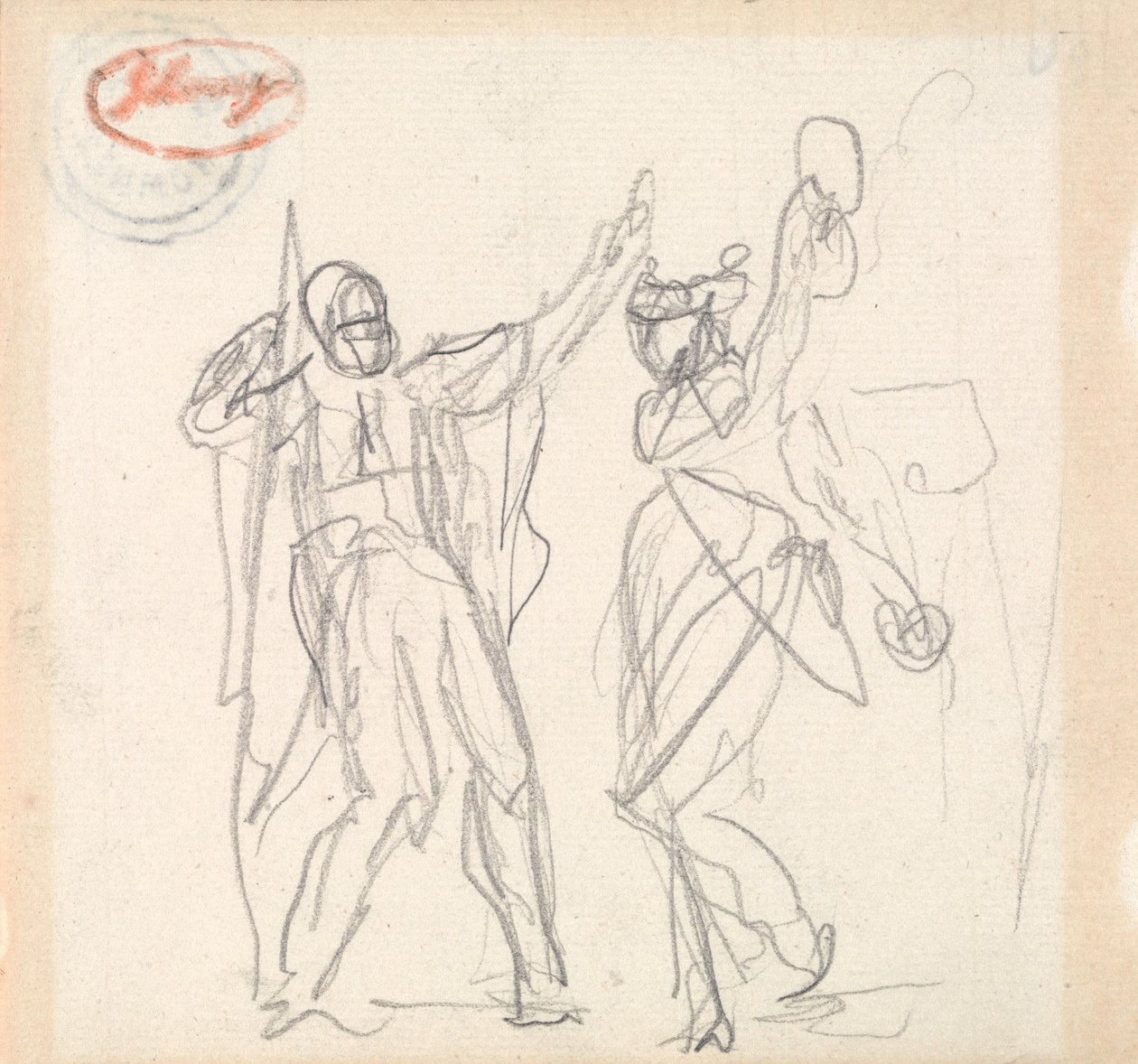 Jeptha and His Daughter by George Romney