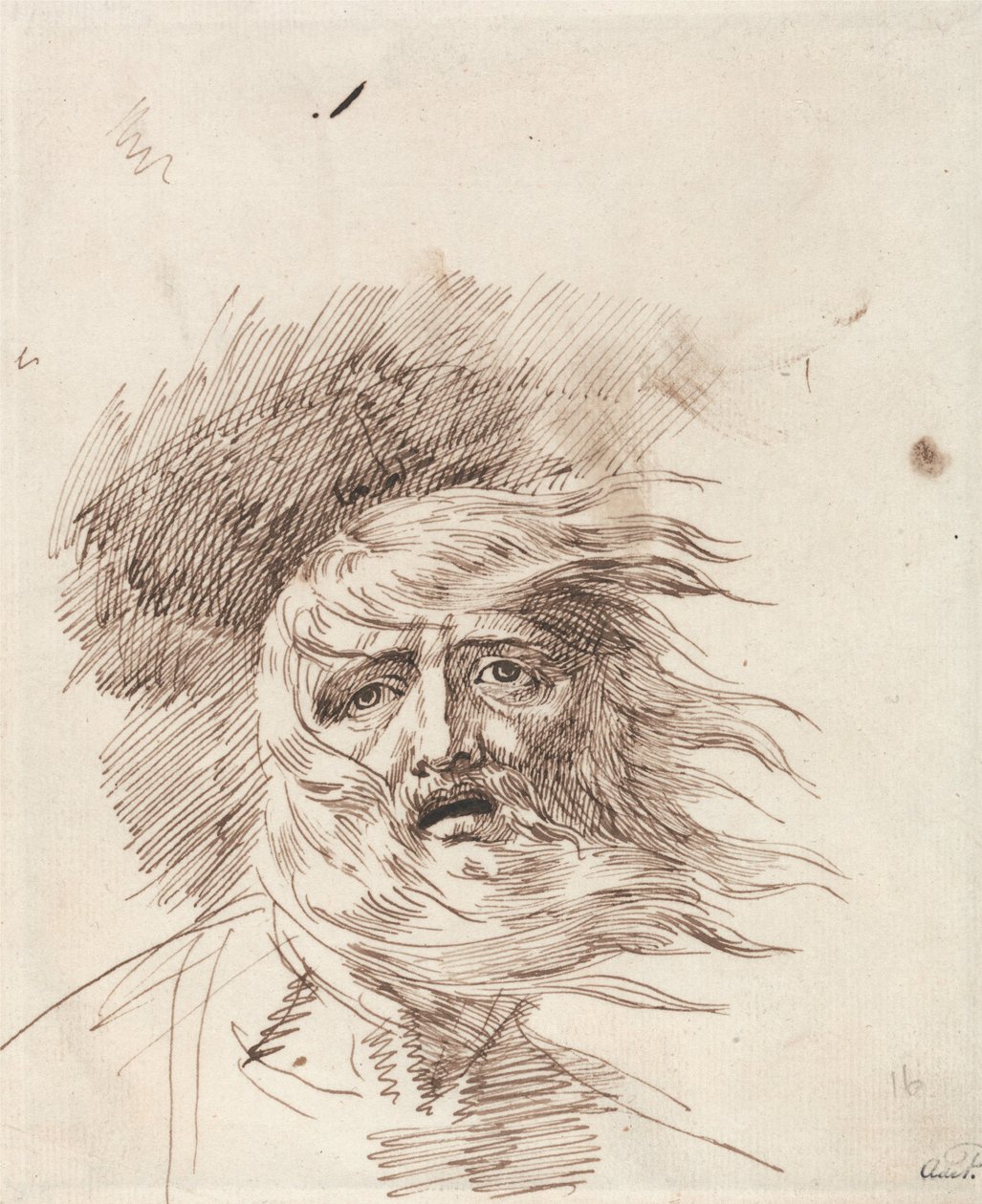 King Lear in the Storm by George Romney