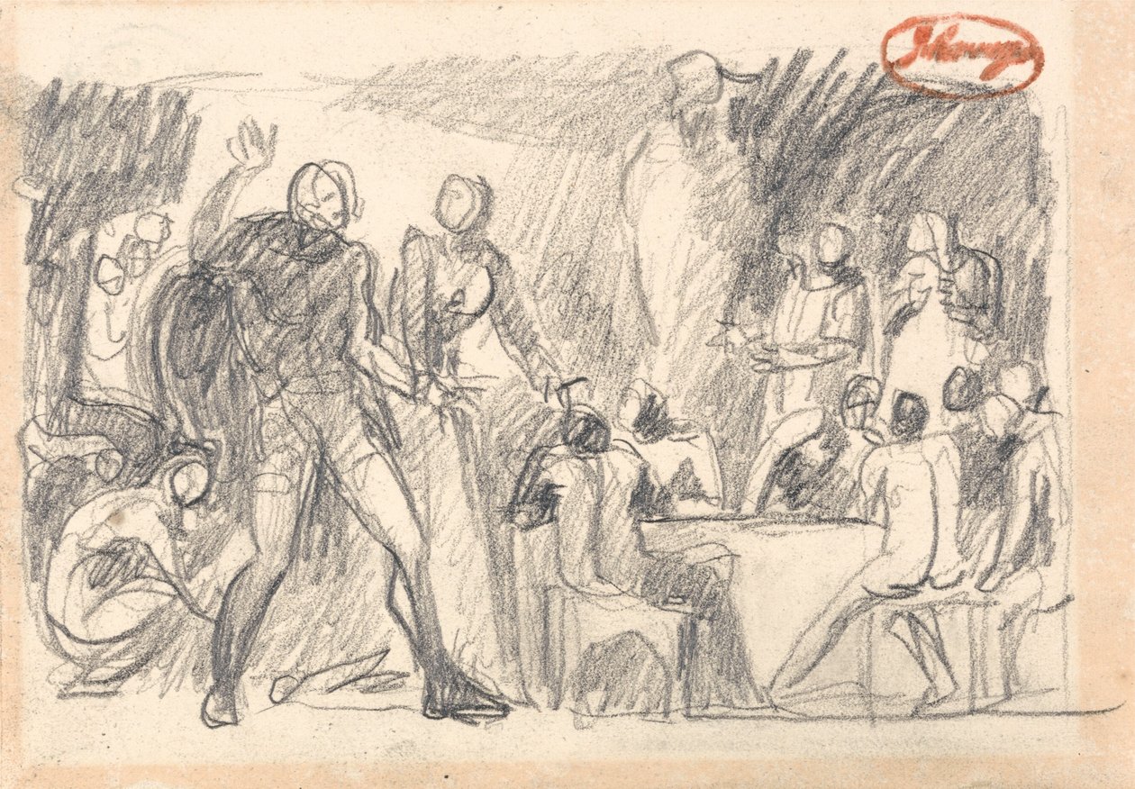 MacBeth: Banquet Scene by George Romney