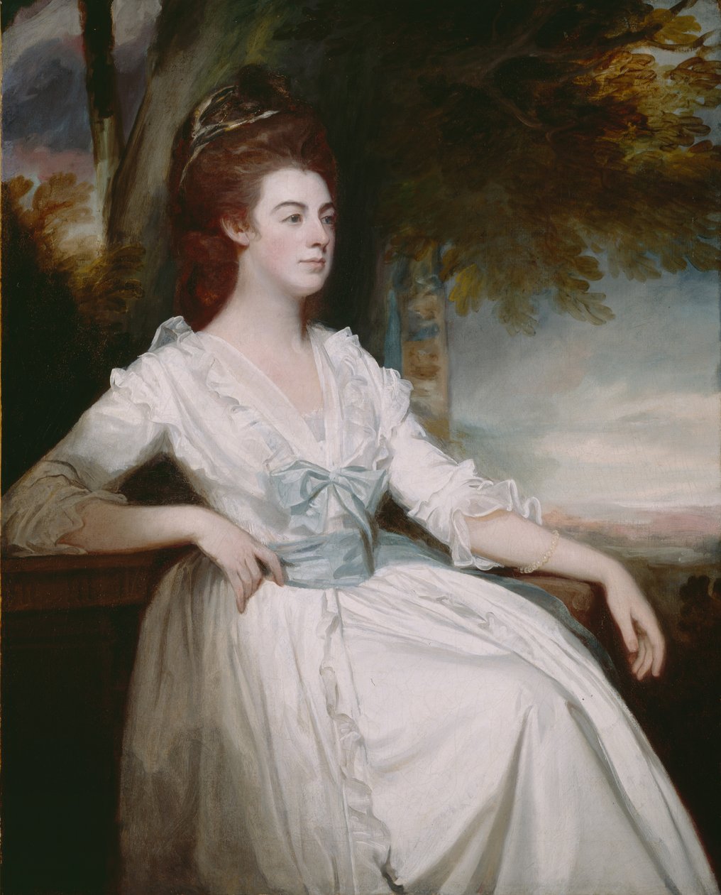 Miss Clavering by George Romney: Premium art reproduction