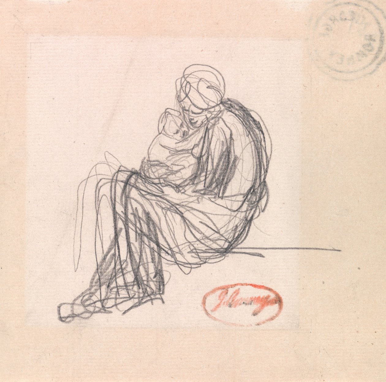 Mother and Child by George Romney