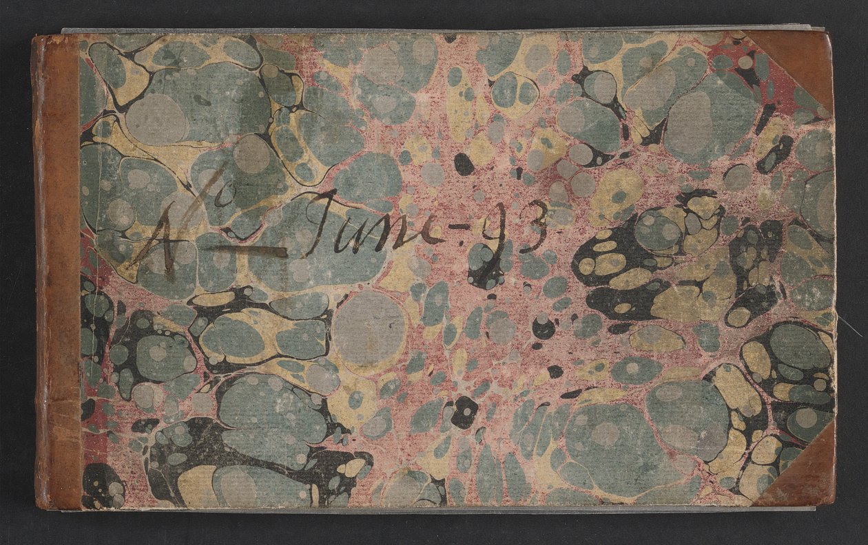 Sketchbook Including Drawings Relating to John Milton