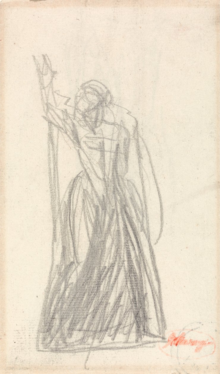 Standing Figure, Probably for Lady Macbeth by George Romney