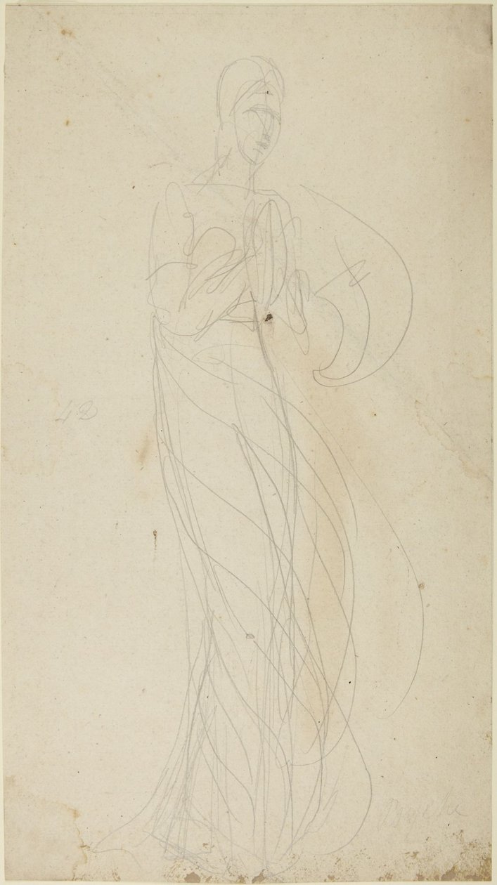 Standing Female Figure by George Romney