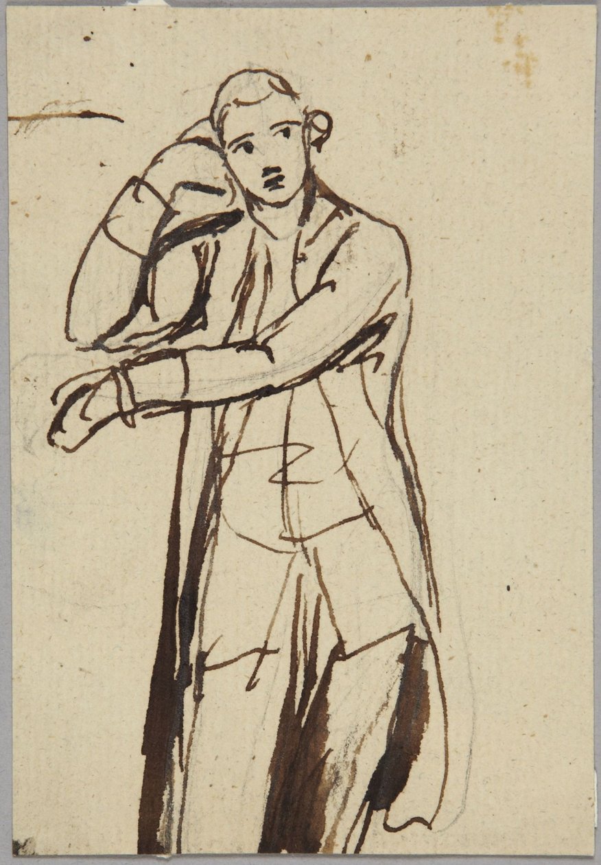 Standing Male Figure, Three-Quarter Length by George Romney