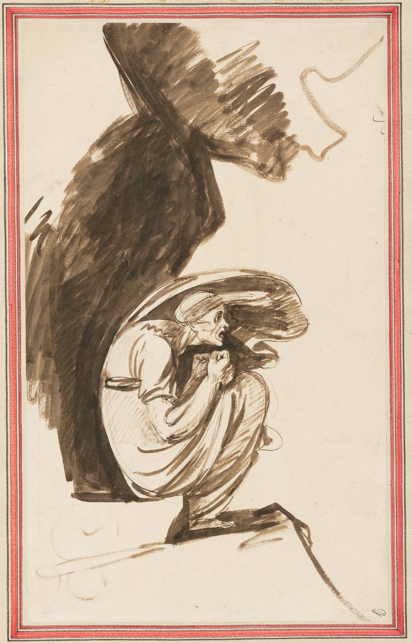 Study for The Lapland Witch by George Romney