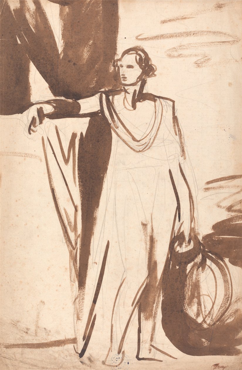 Study for the Portrait of George Spencer, Fourth Duke of Marlborough by George Romney