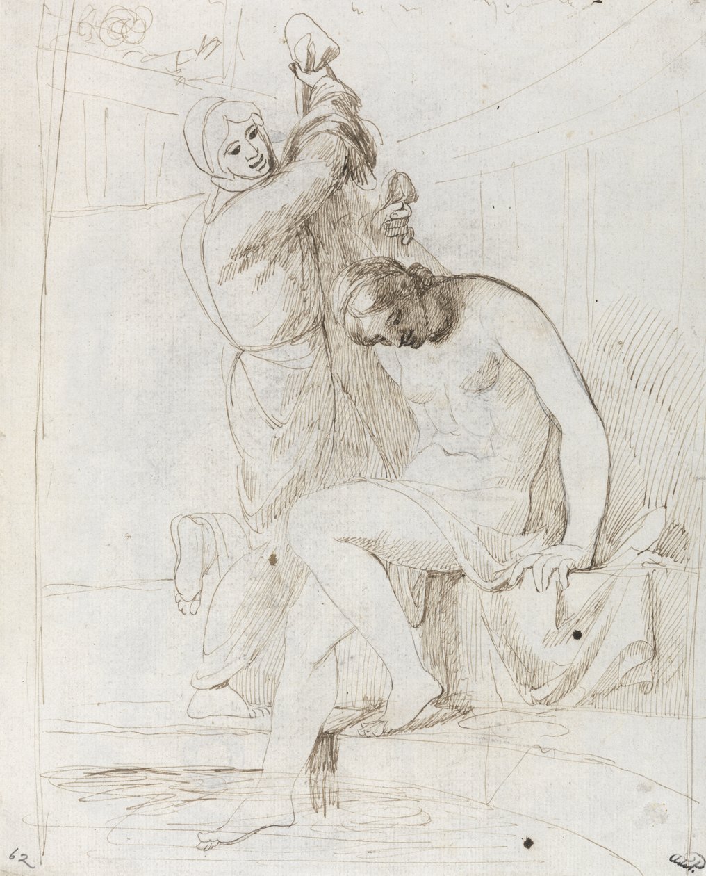 The Bath of Bathsheba by George Romney