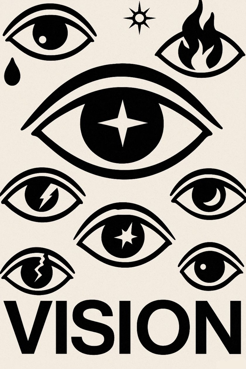 Eyes of Tomorrow, 2025 by George Rosaly