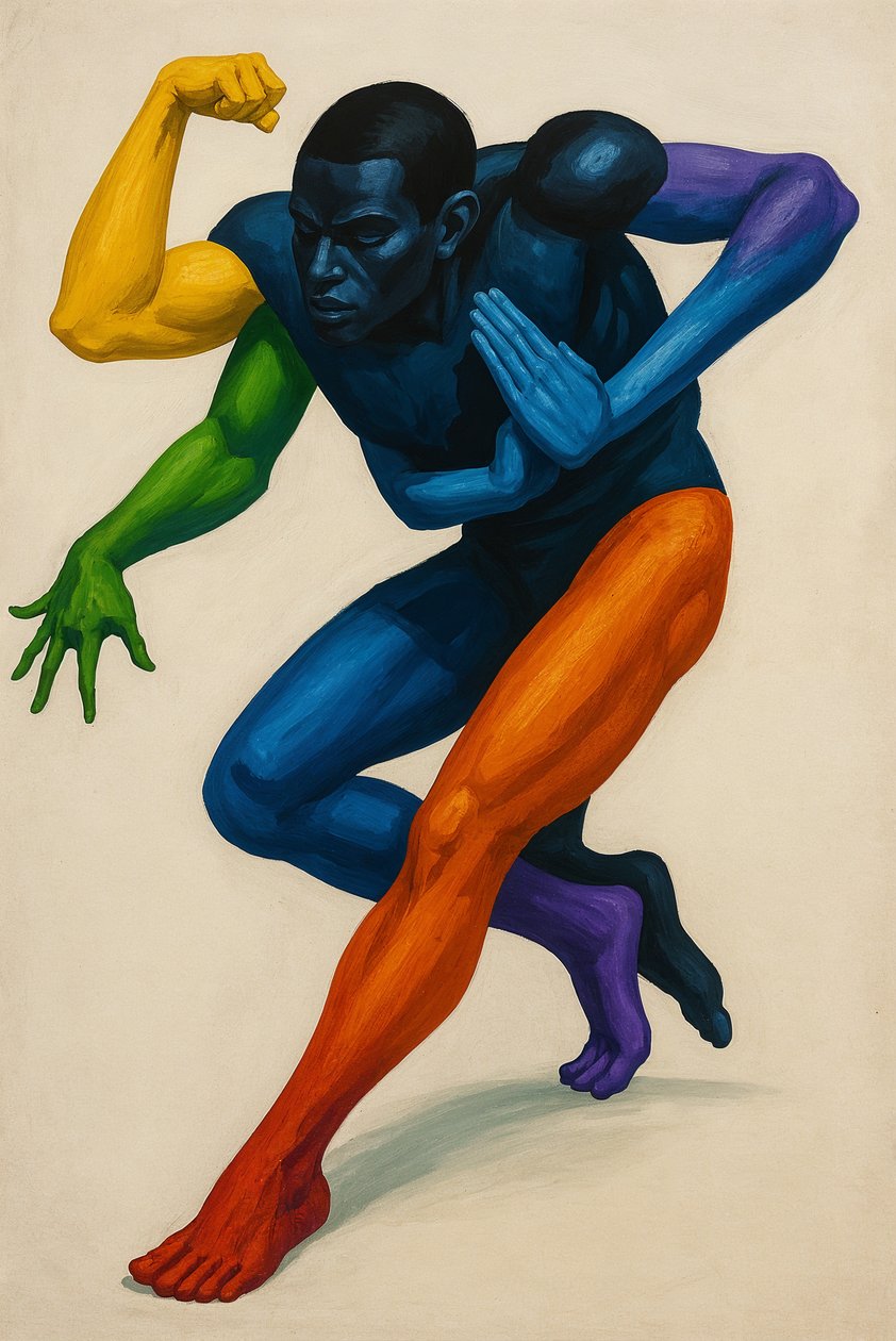 Momentum of Identity, 2025 by George Rosaly