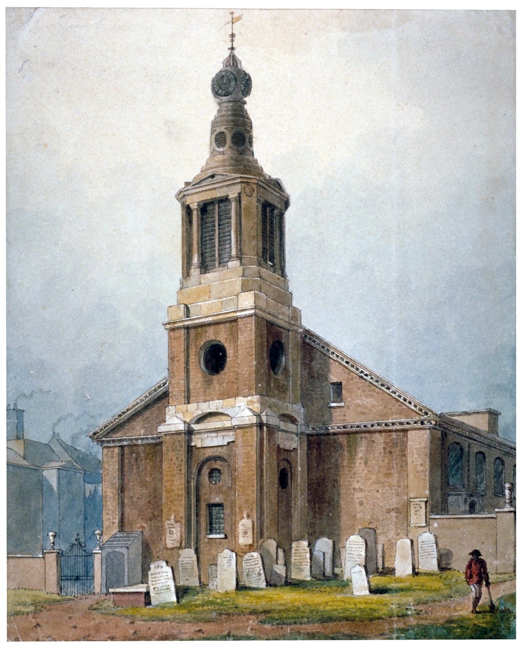 Church of St Anne, Dean Street, Soho, London by George Shepherd