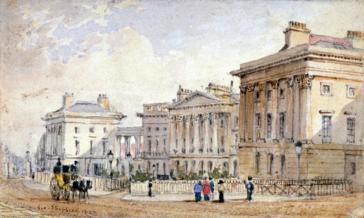 View of Clarence Terrace in Regent