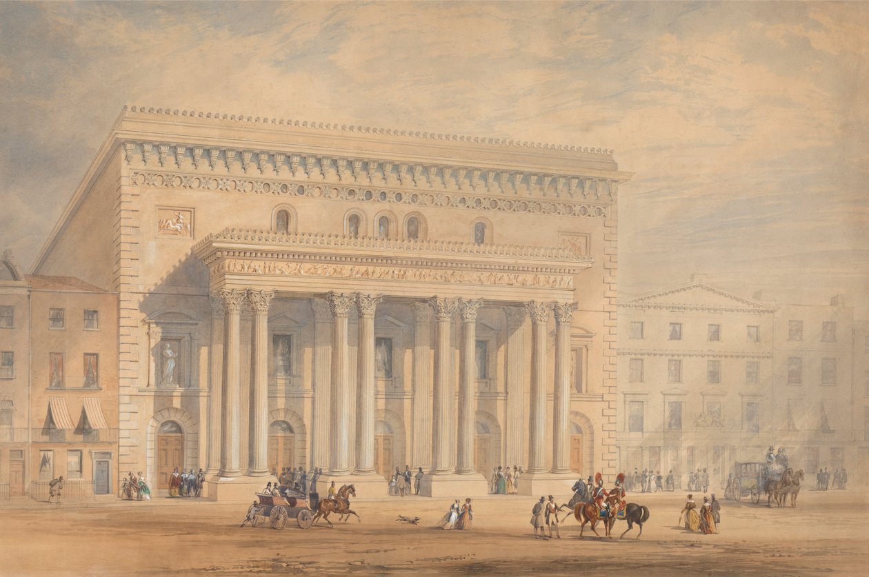 The Haymarket Theatre by George Sidney Shepherd