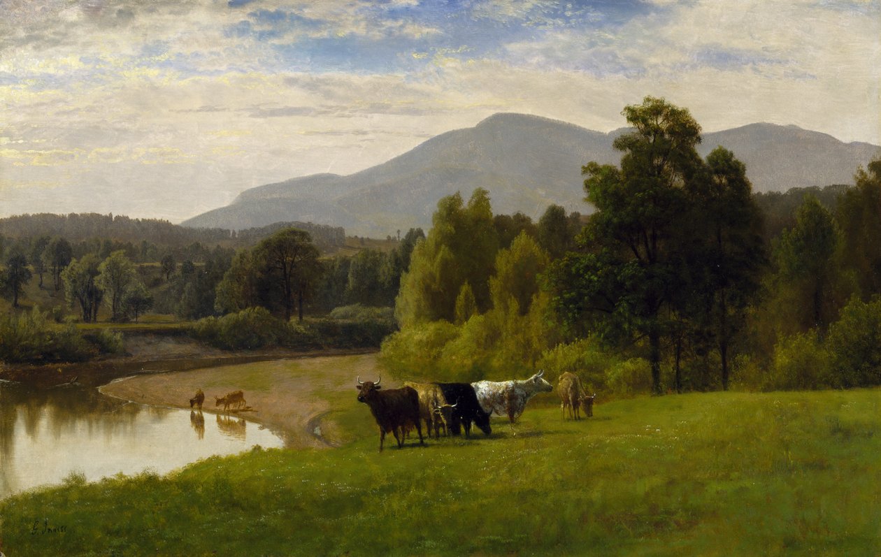 Pasture Lands by George Snr. Inness
