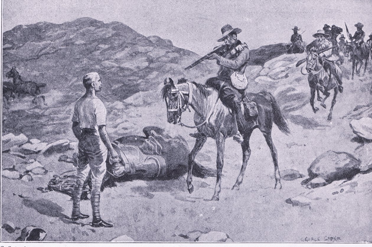 A gallant deed on the march to Hoopstad, After Pretoria: The Guerilla War