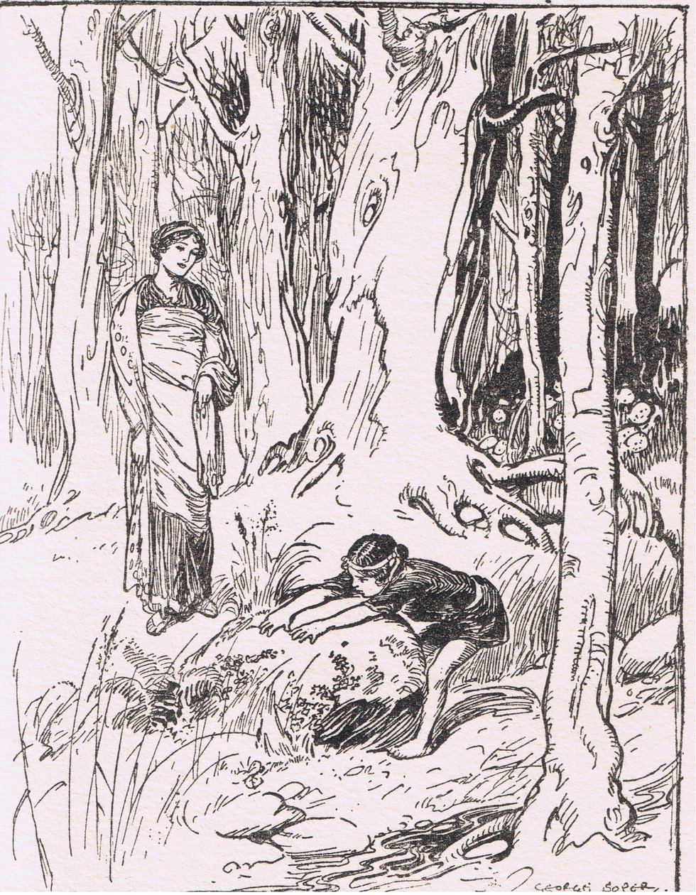 The Minotaur: The little fellow had a great opinion of his own strength