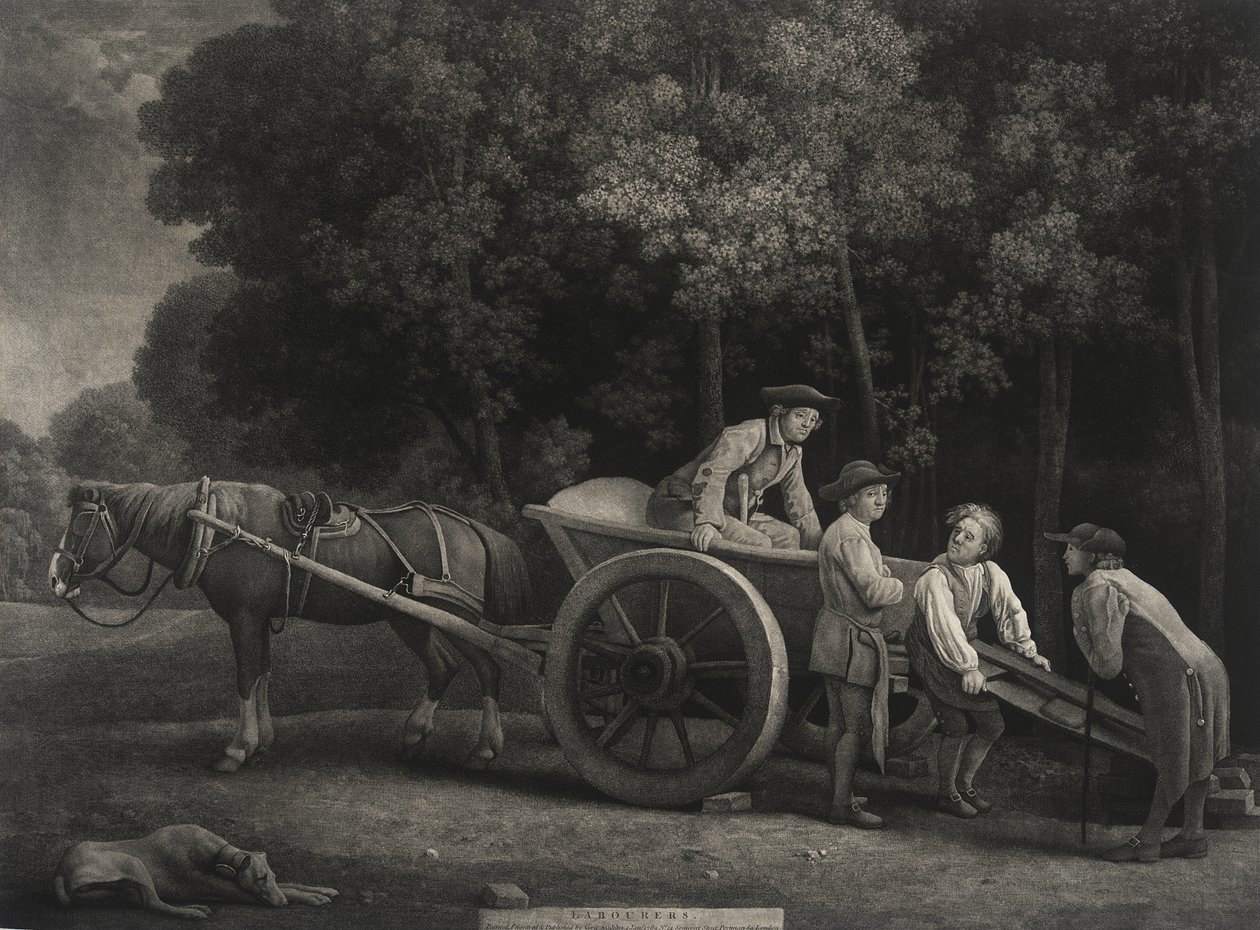 Labourers by George Stubbs
