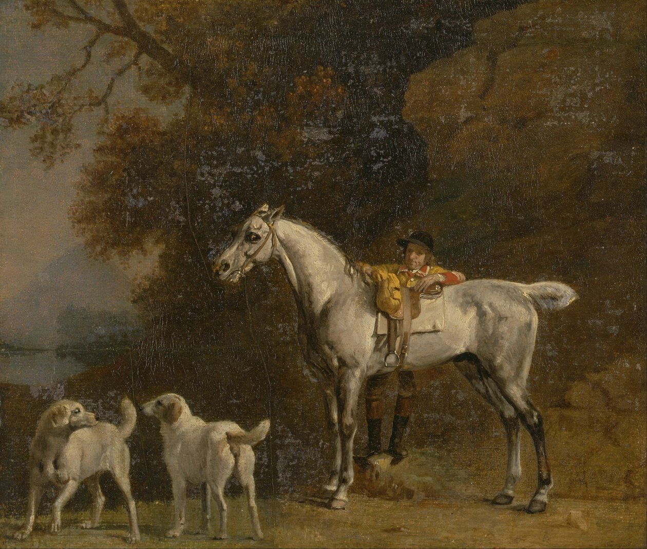 Studies for or After "The 3rd Duke of Richmond with the Charleton Hunt" by George Stubbs