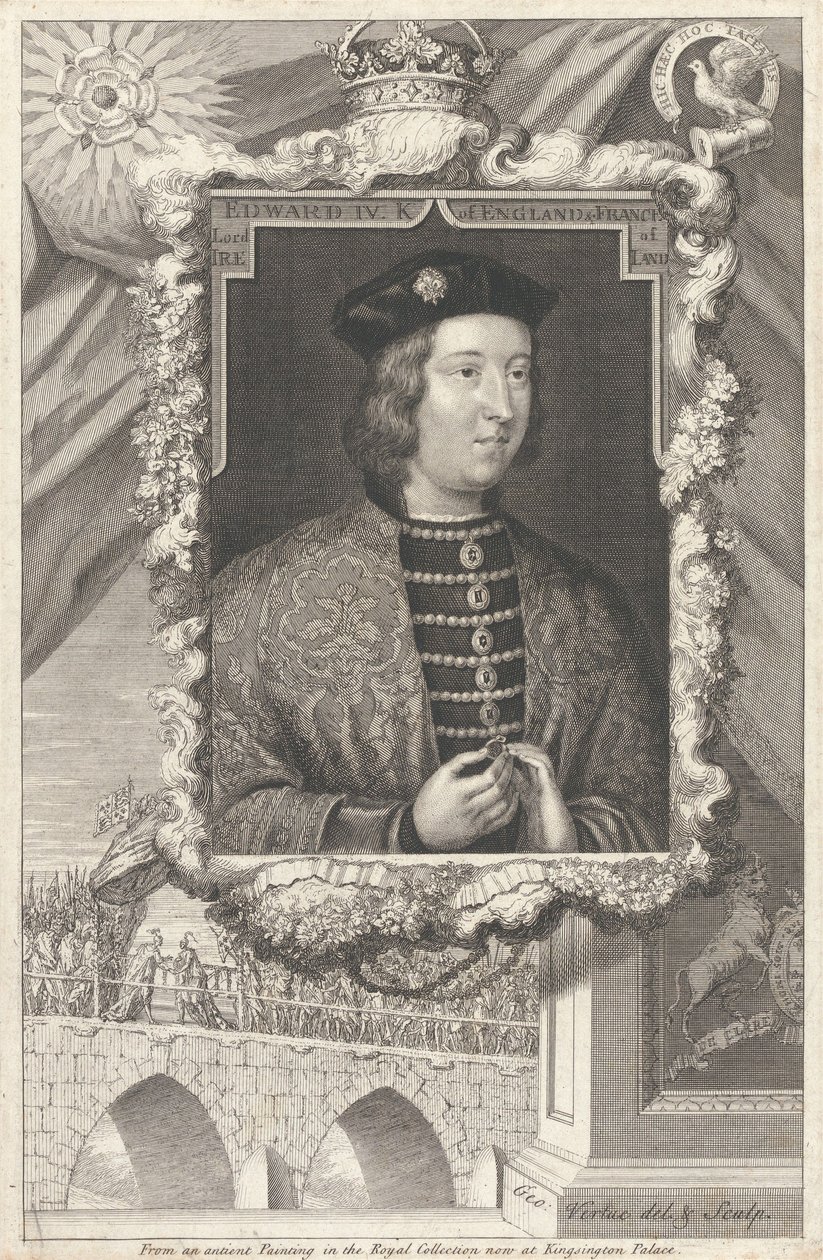 Edward IV King of England and France, Lord of Ireland by George Vertue