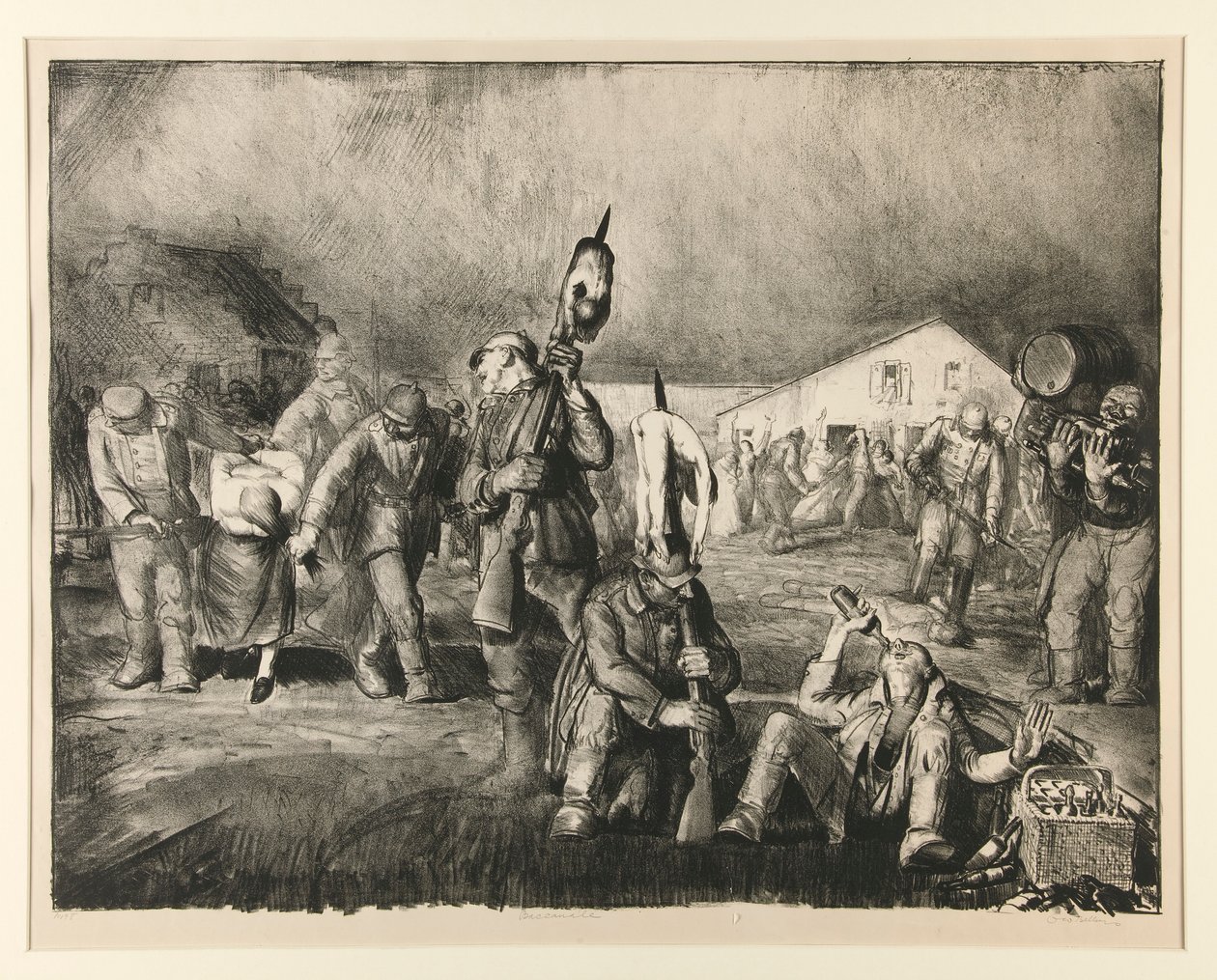 Bacchanal (First Stone) by George Wesley Bellows