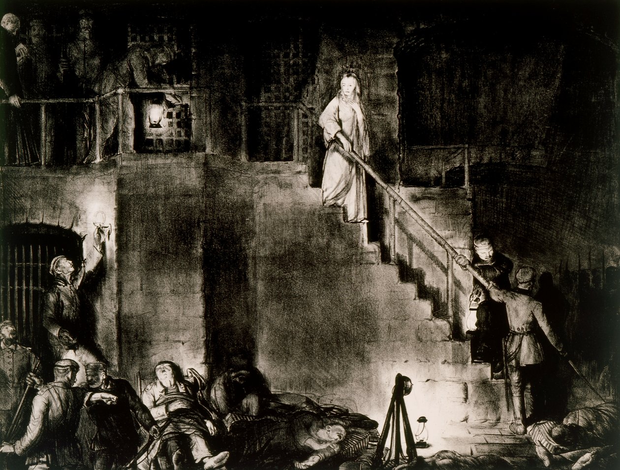 The Murder of Edith Cavell by George Wesley Bellows