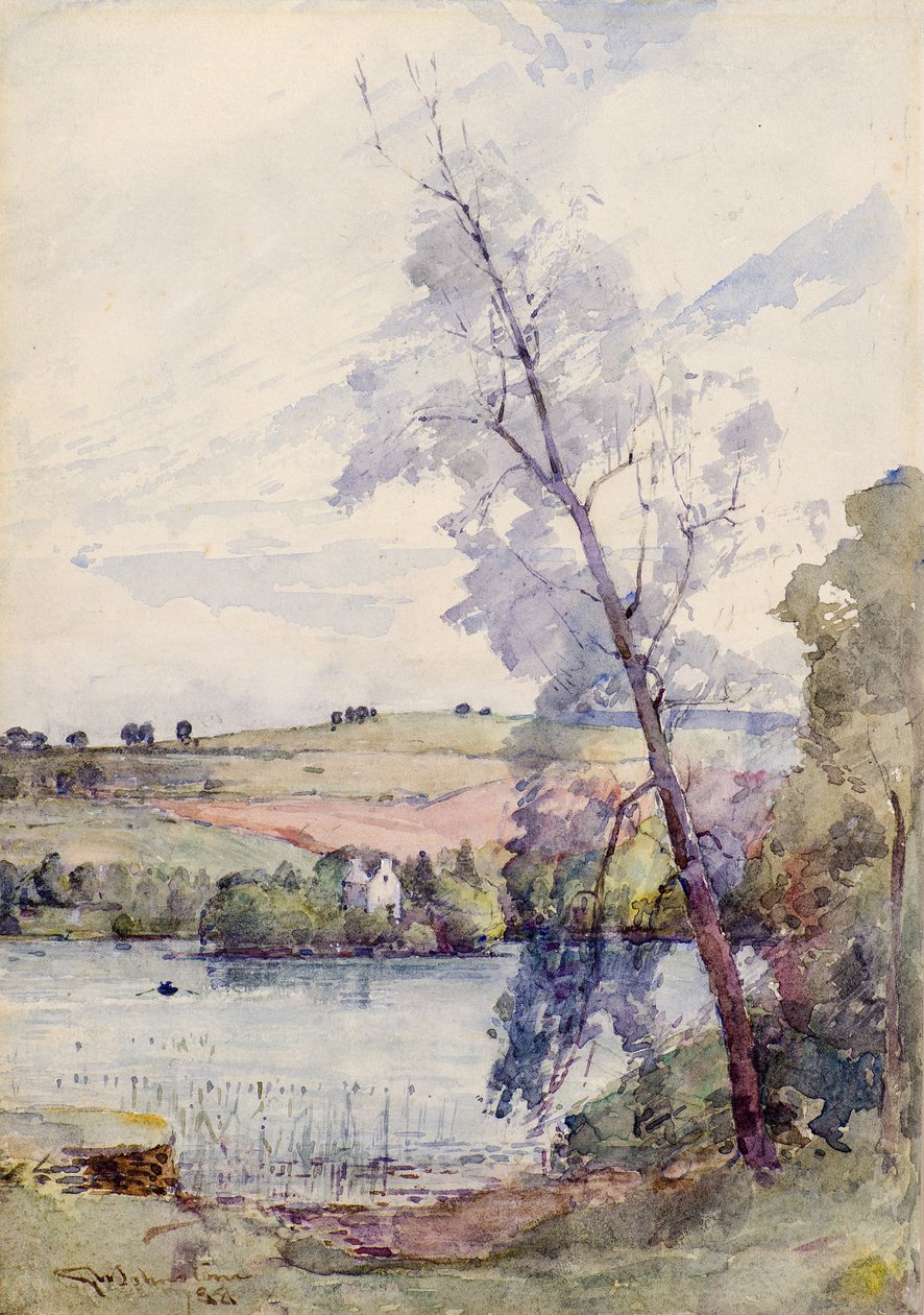 Loch Scene by George Whitton Johnstone