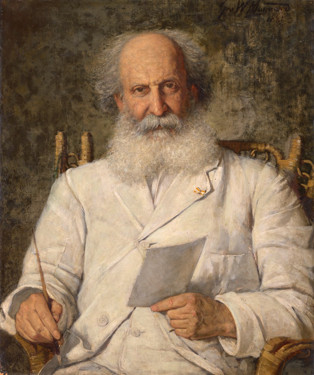 Edward Maynard by George Willoughby Maynard: Fine art print