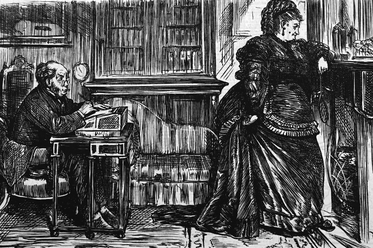 Census Time Again by George du Maurier