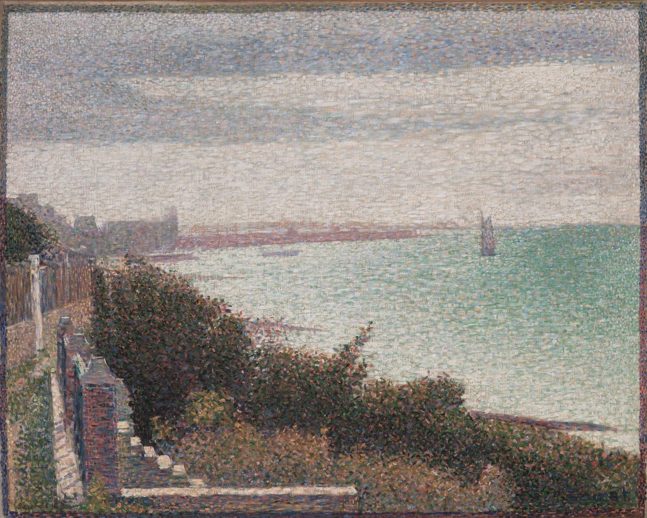 Grandcamp, One Evening by Georges Seurat