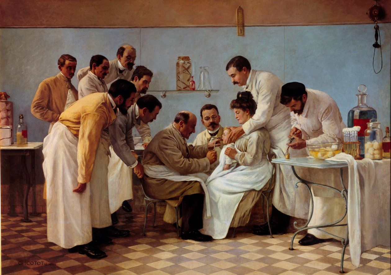 Medicine: The intubation by Georges Chicotot