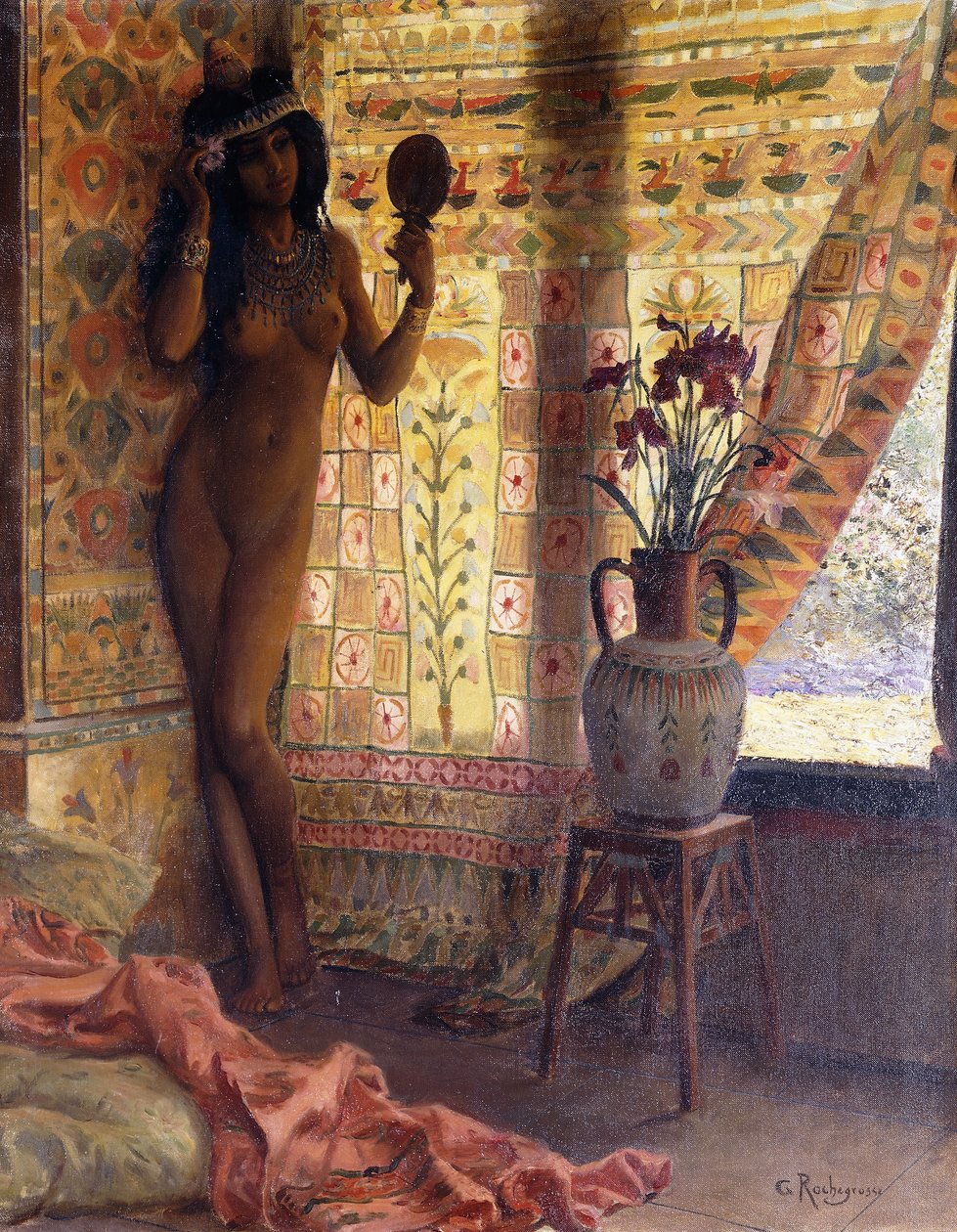 The Mirror by Georges Marie Rochegrosse
