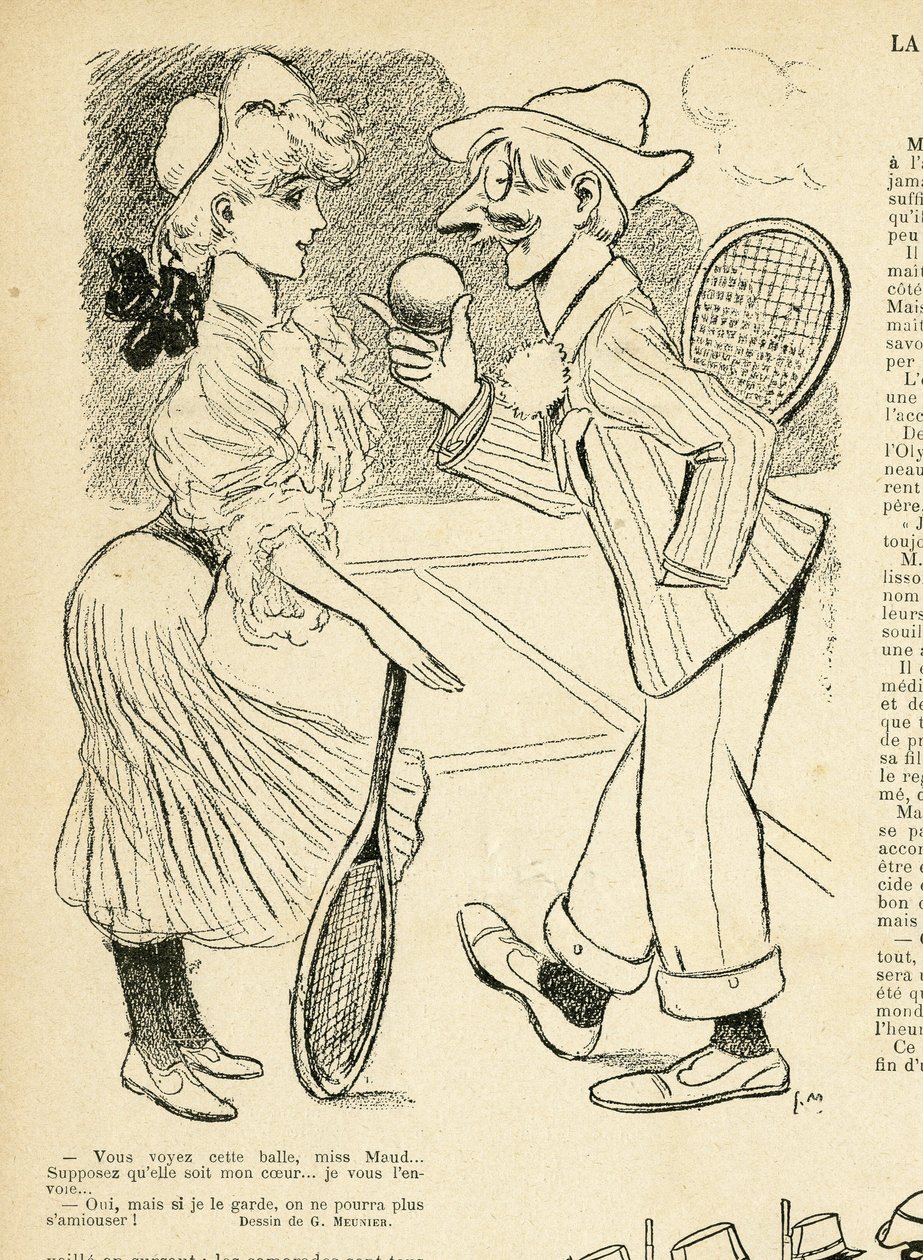 Illustration by Georges Meunier in Le Rire by Georges Meunier