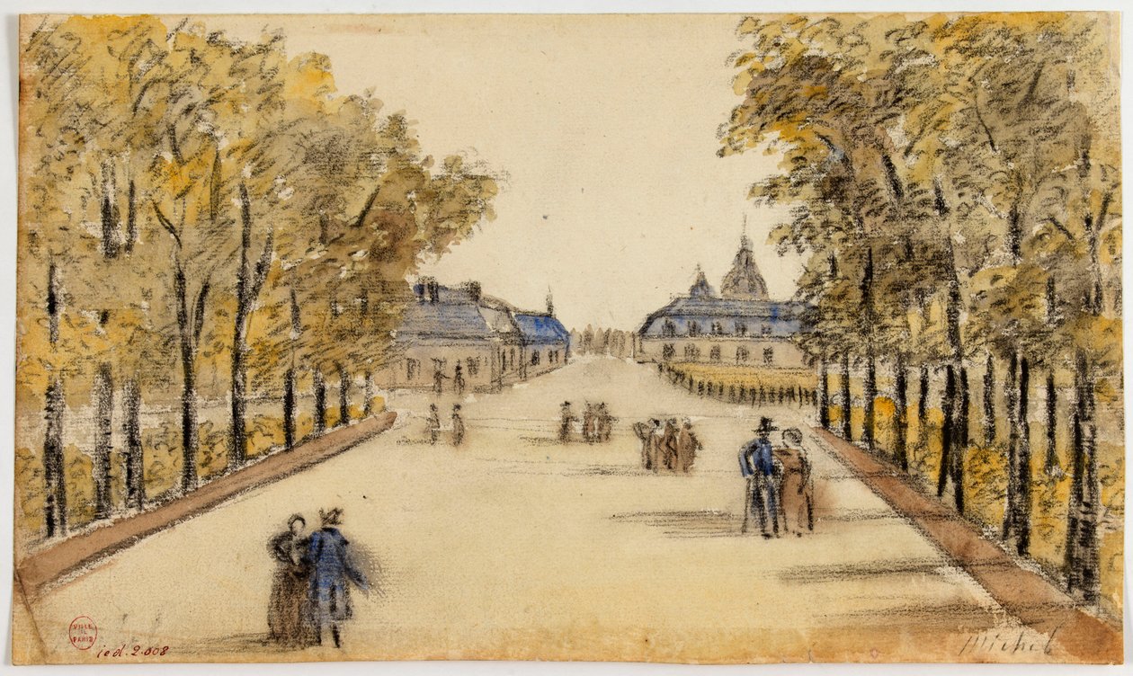 Environs of the Invalides by Georges Michel