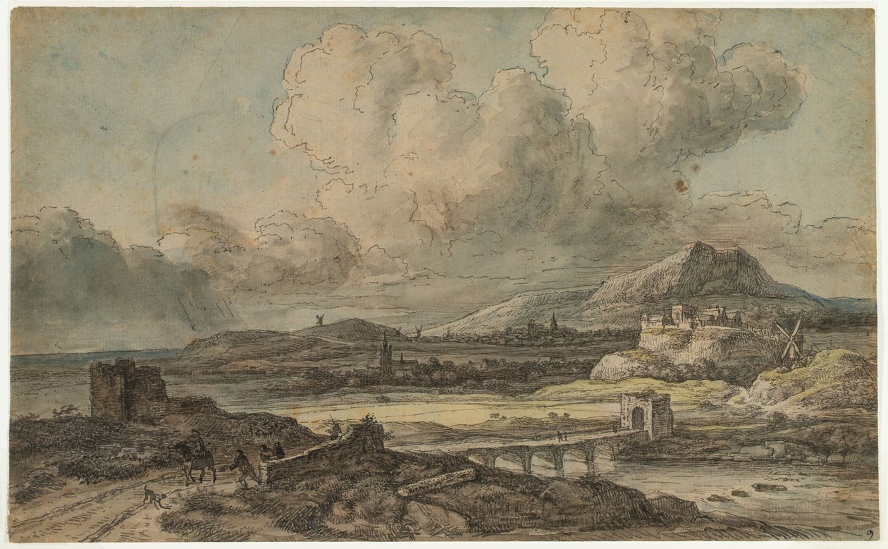 Landscape by Georges Michel