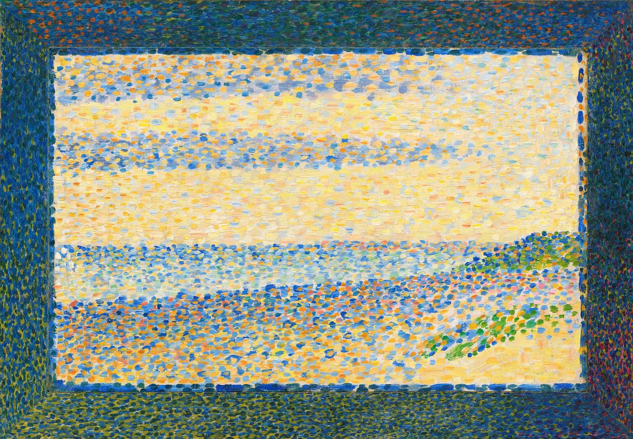 Seascape (Gravelines) by Georges Pierre Seurat