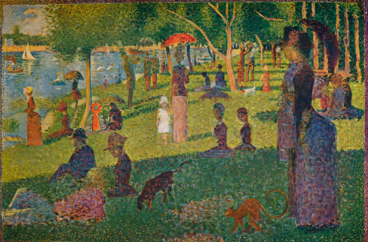 Study for A Sunday on La Grande Jatte 1884