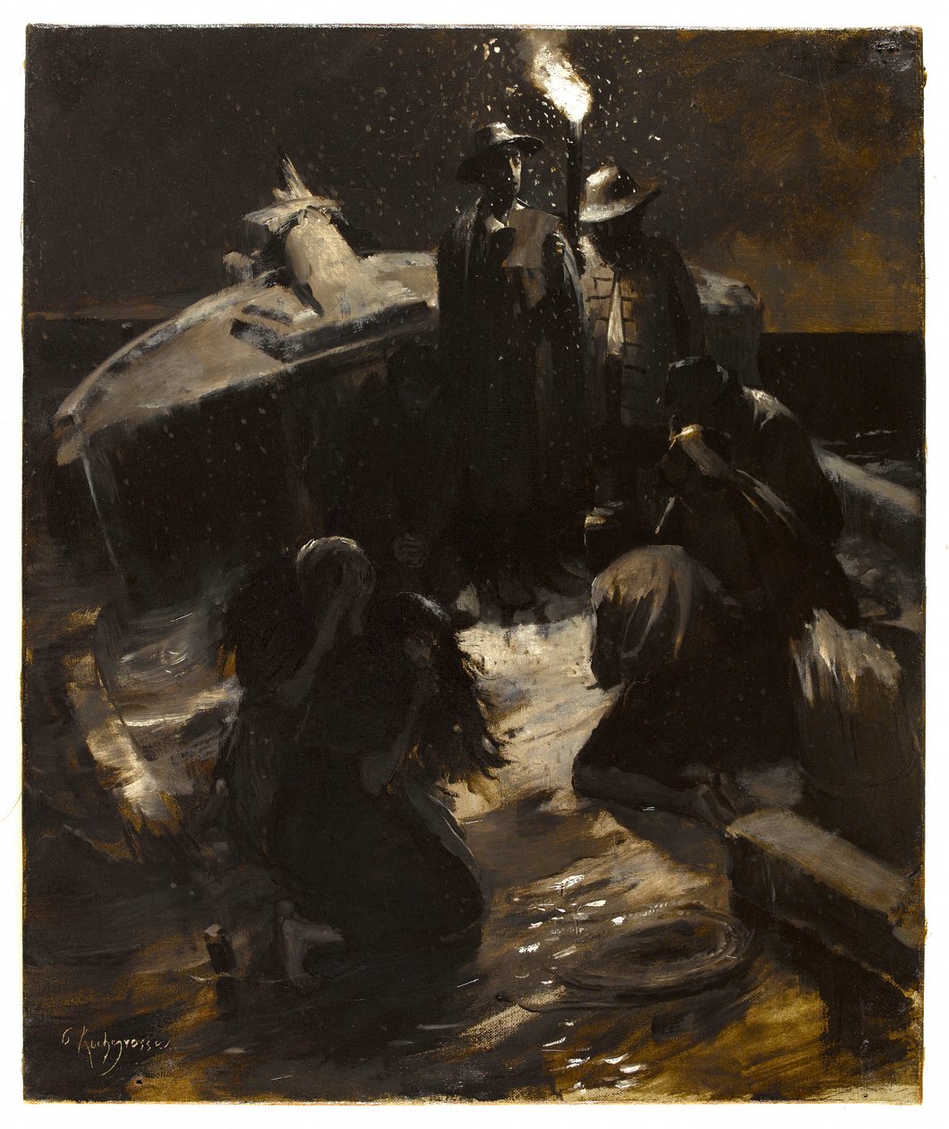 The Shipwreck by Georges Rochegrosse