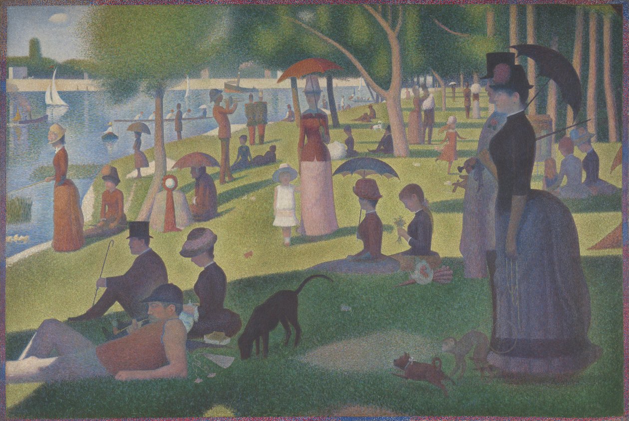 A Sunday on La Grande Jatte — 1884 by Georges Seurat