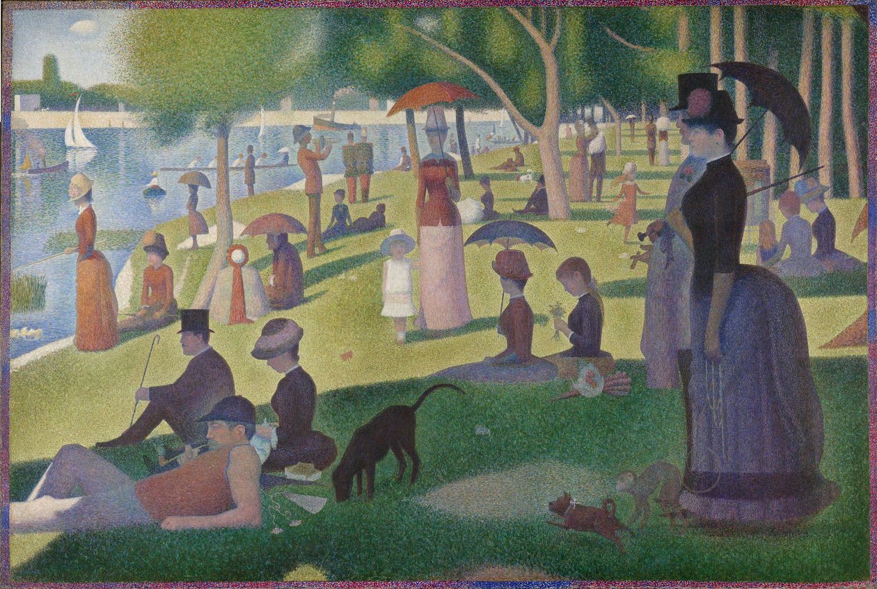 Sunday Afternoon on the Island of La Grande Jatte by Georges Seurat