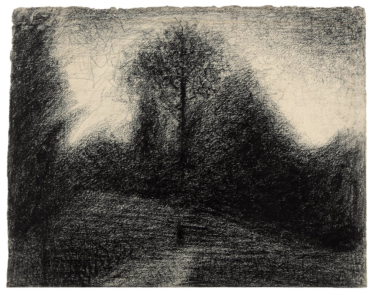 Landscape by Georges Seurat: Premium art reproduction