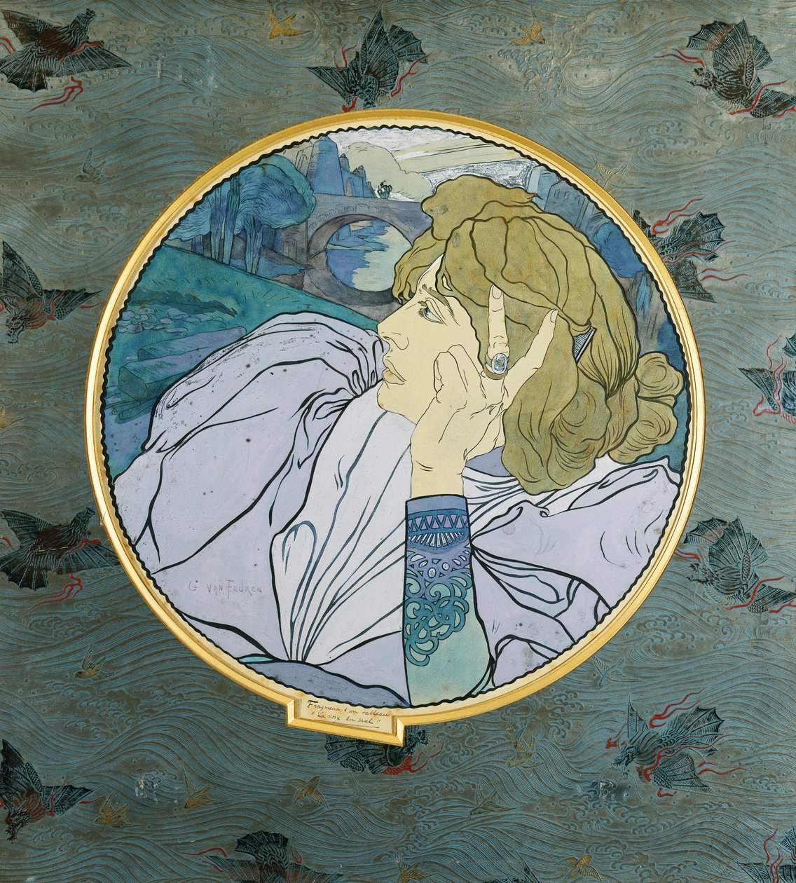 Depression (the Voice of Evil) by Georges de Feure