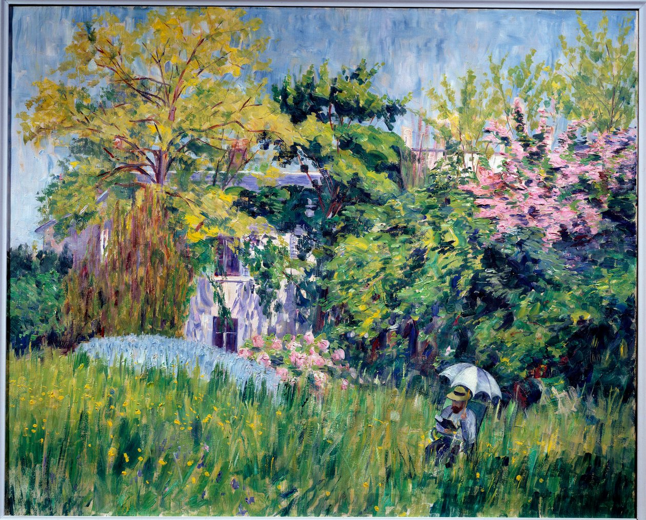 The Garden of Bonnieres by Georgette Agutte