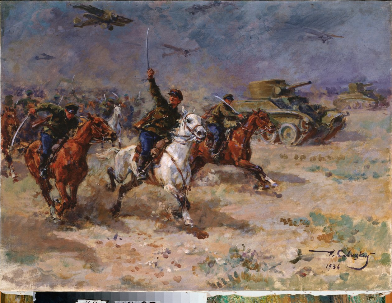Attack by Georgiy Konstantinovich Savitsky