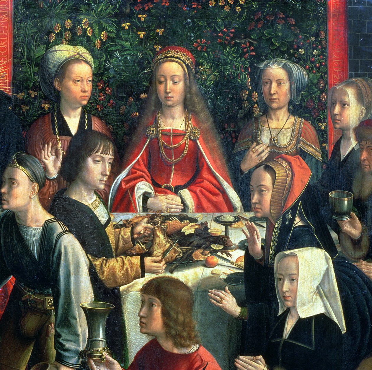 The Marriage at Cana (detail) by Gerard David